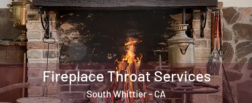  Fireplace Throat Services South Whittier - CA