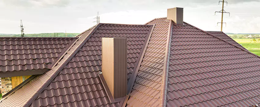 Residential Chimney Flashing Restoration in South Whittier, CA