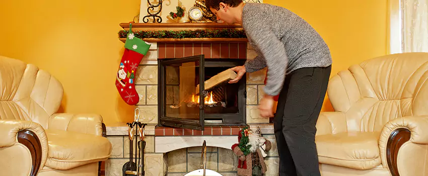 Gas to Wood-Burning Fireplace Conversion Services in South Whittier, California