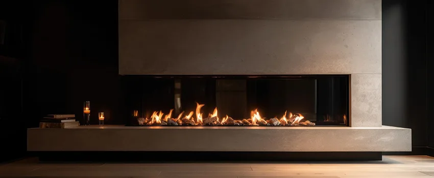 Gas Fireplace Ember Bed Design Services in South Whittier, California