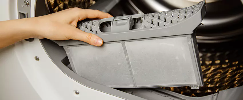 Signs Of A Clogged Dryer Lint Trap in South Whittier, California