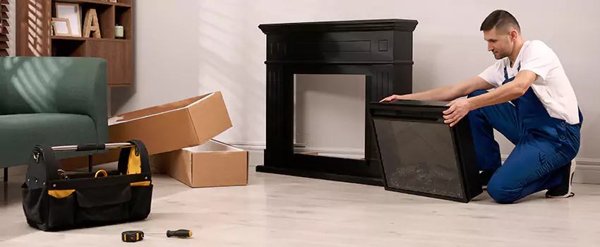 Old Rusted Metal Fireplace Repair And Replacement in South Whittier, CA