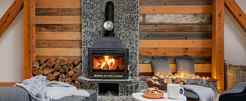 Thelin Hearth Products Direct Vent Gas Stove Fireplace Inspection in South Whittier, California
